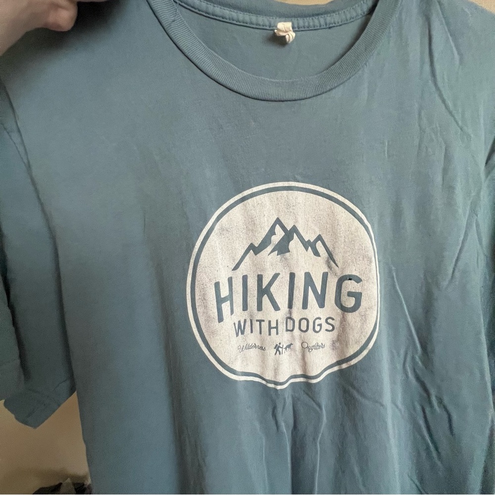 Hiking with Dogs Tee Shirt